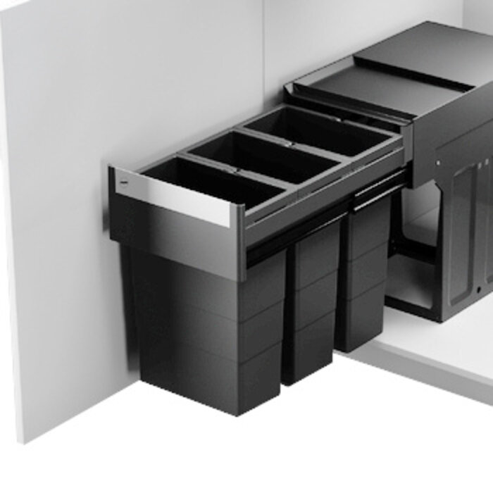 Inbouw afvalsysteem