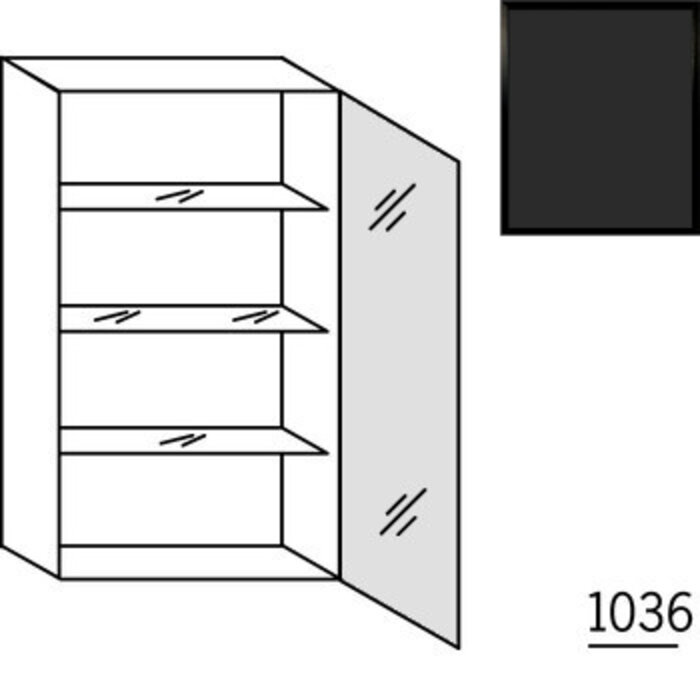 HÄCKER Systemat Bovenkast met glasdeur