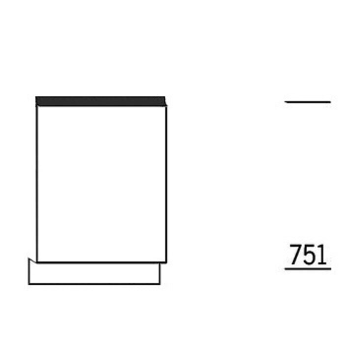 HÄCKER Systemat Frontset voor een vaatwasser