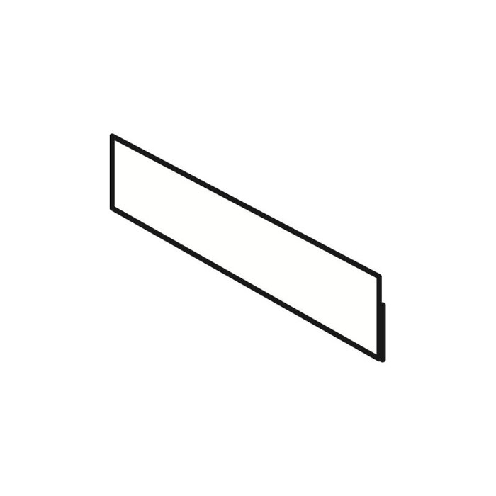 HÄCKER Systemat Zijplint voor onder keukenkasten kunststof (KM)