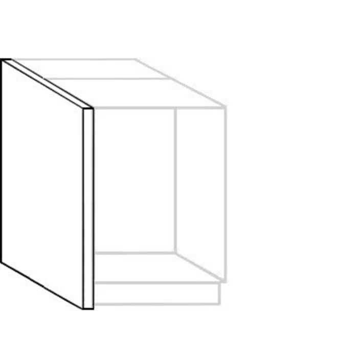 HÄCKER Systemat Afwerkpaneel 5 cm dik tot vloer kunststof (KU)