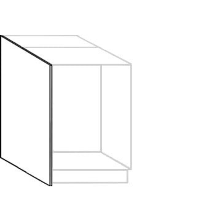 HÄCKER Systemat Afwerkpaneel 1,6 cm dik tot vloer polymeerglas (POG)