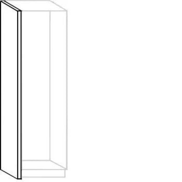 HÄCKER Systemat Afwerkpaneel 5 cm dik tot vloer mat gelakt (LM-LA)