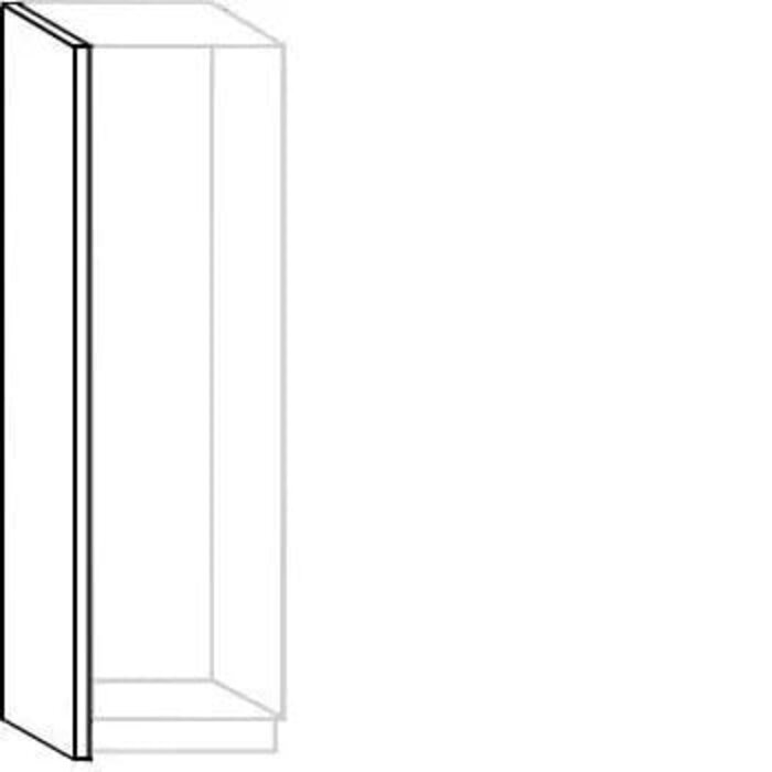 HÄCKER Systemat Afwerkpaneel 5 cm dik tot vloer echthout fineer (FE)