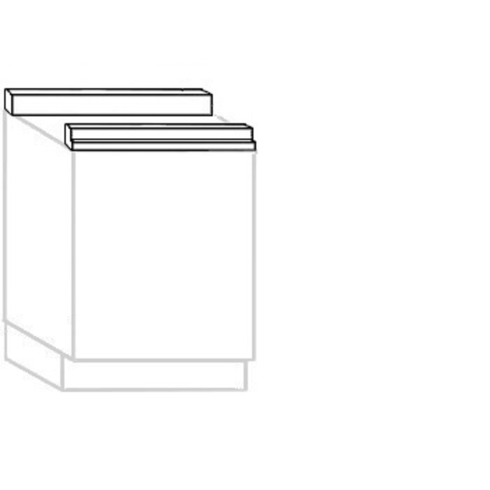 HÄCKER Systemat Opvulplaat/-balkjes boven onderbouwapparaat