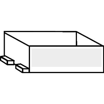 GRASS Interne korfade voor een kast met draaideur