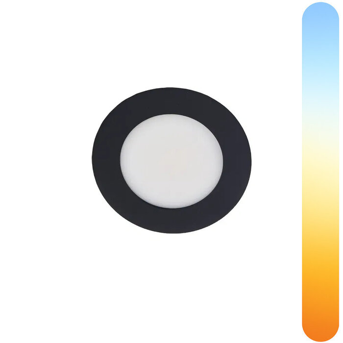 LED Inbouwspot 3 W Ø 68 mm – 2700-6400 K (warmwit-koudwit)