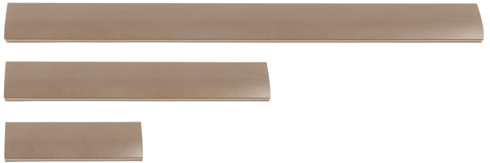 Greep M734 metaal brons geborsteld