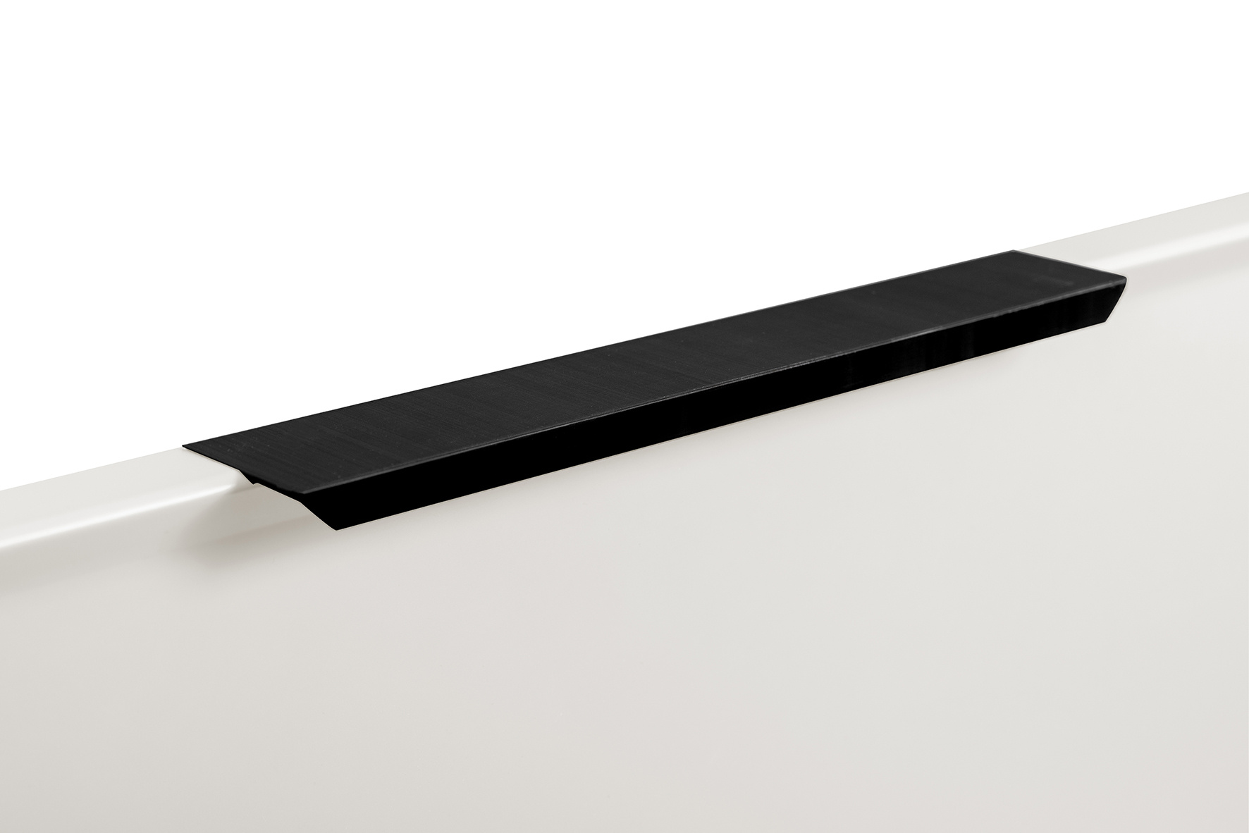 Greep M791 zwart geborsteld