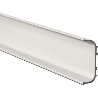 Systemat 'greeploos' Greeplijst zandgrijs mat