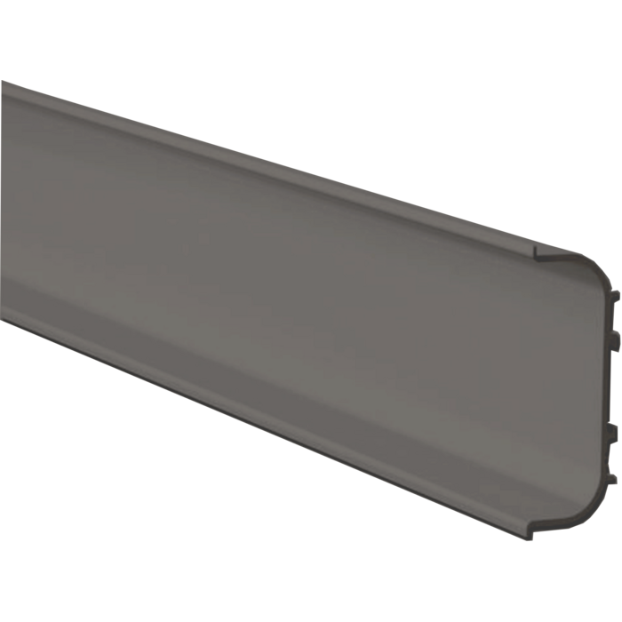 Systemat 'greeploos' Greeplijst greige mat