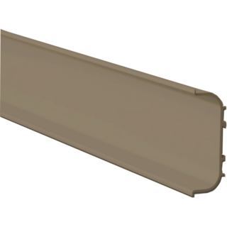 Systemat 'greeploos' Greeplijst omber natuur mat