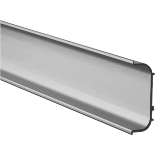 Greeploos Greeplijst RVS-kleurig geborsteld