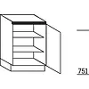Onderkast met deur