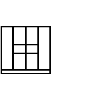 Vooraanzicht tekening