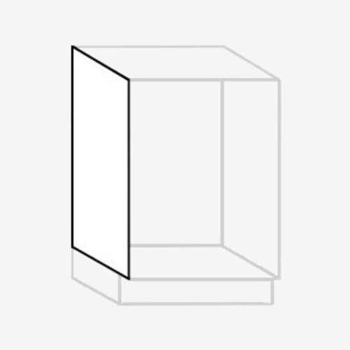 Laklaag voor zichtzijde kast