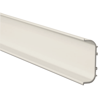 HÄCKER Systemat 'greeploos' Greeplijst crema magnolia mat