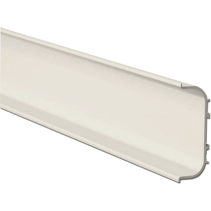 HÄCKER Systemat 'greeploos' Greeplijst crema magnolia mat