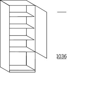 Systemat 'met greep' Opzetkast voor vaatwasser