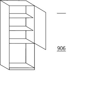 Systemat 'met greep' Opzetkast voor vaatwasser