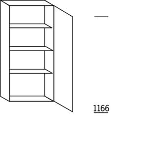 Greep op front Opzetkast voor vaatwasser
