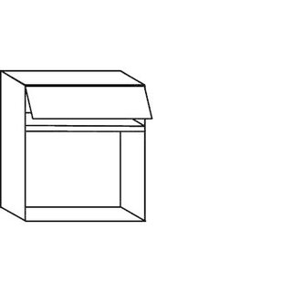 Greep op front Bovenkast voor magnetron - hoogte 65 cm