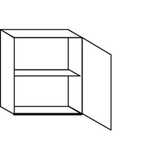 Systemat 'greeploos' Bovenkast met draaideur - hoogte 65 cm