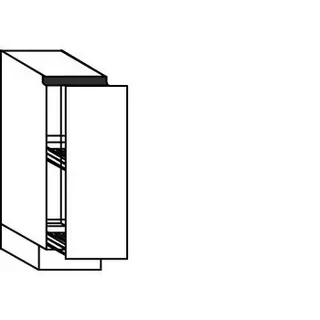Greeploos Onderkast met uittrekfront - hoogte 78 cm