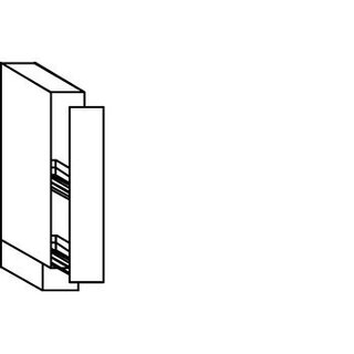 Greep op front Onderkast met uittrekfront - hoogte 78 cm