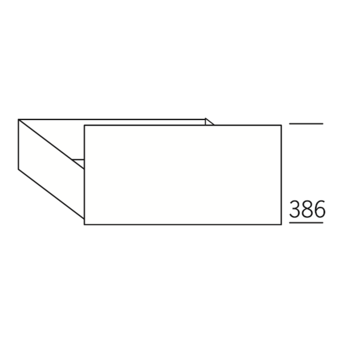 HÄCKER Systemat Korflade met blende