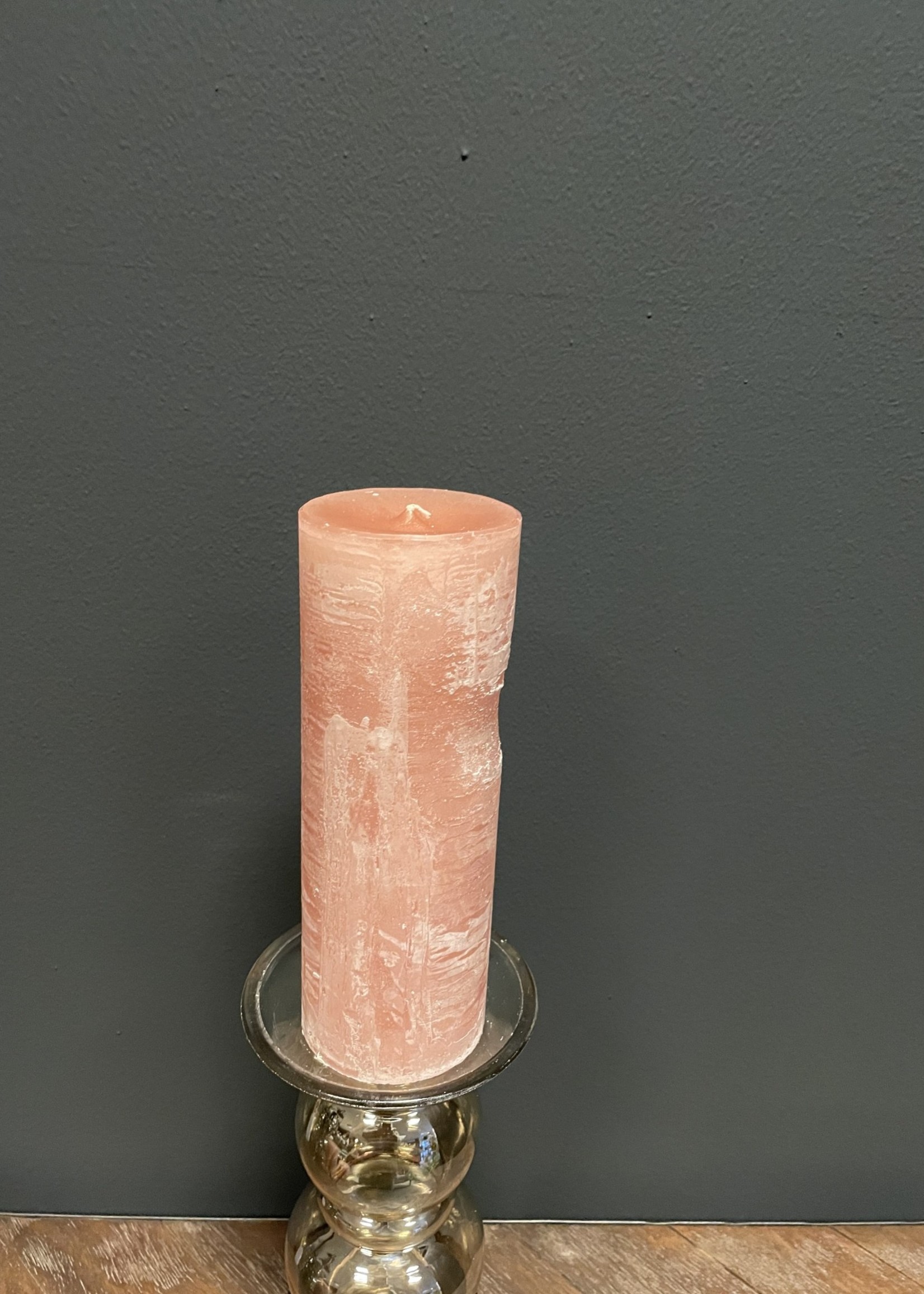 Dekocandle Powder Pink 7 x 15 cm