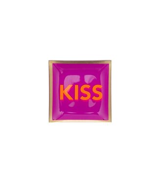 Giftcompany Love Plates,Kiss fuchsia