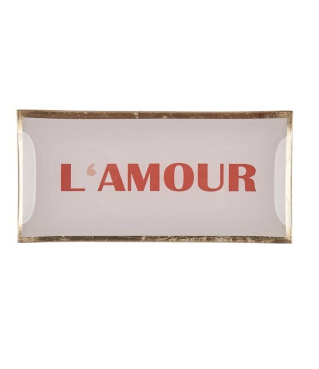 Giftcompany Love plates, L' Amour, 10x0,8x21cm