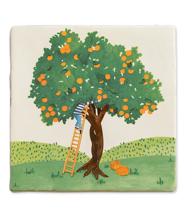 story tile Fruit picking - StoryTile small