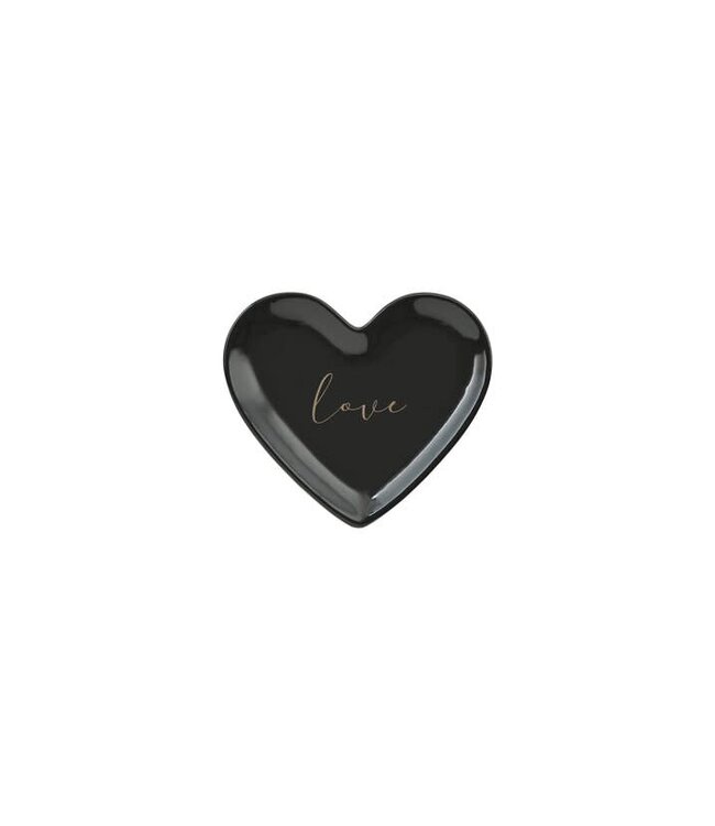 Giftcompany Love plate, hart , love. 11,5x1x10 cm