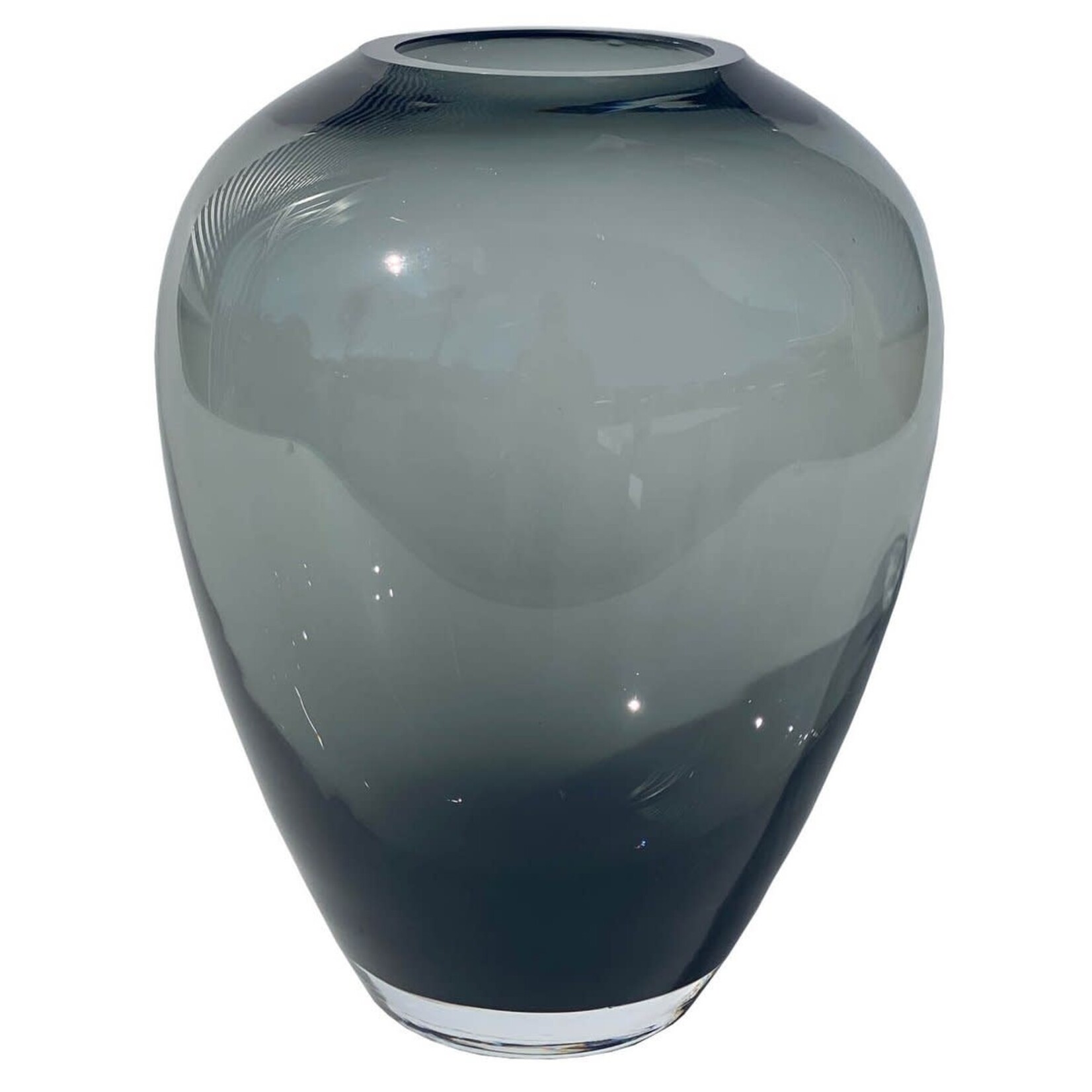 Vase the world Kander S grey Ø19 x H24,5 cm