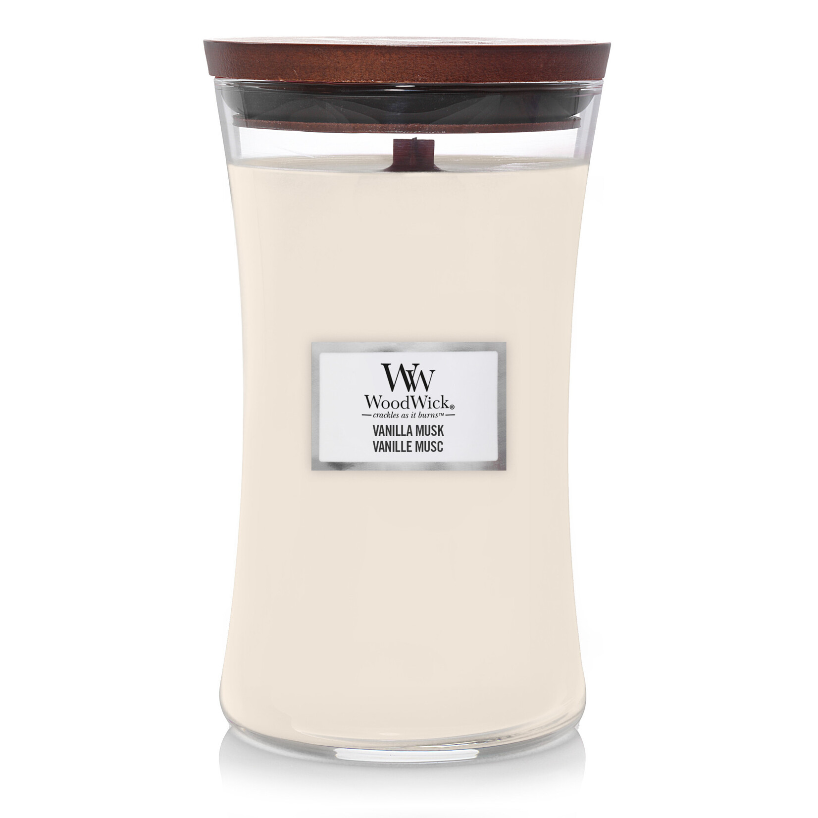 Woodwick Large Candle Vanille Musk