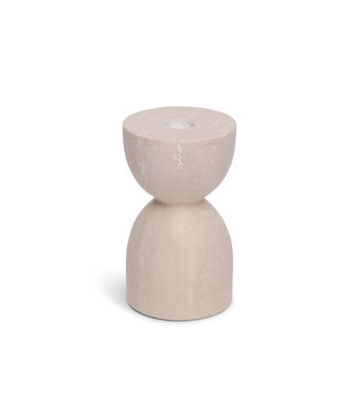 Mooisa Travertine design kaarshouder14x8cm