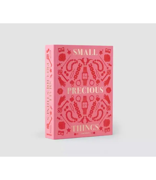 Storage book precious things pink
