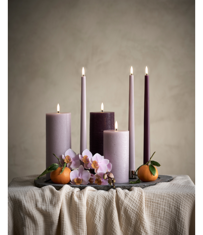 Uyuni Dinerkaarsen led - Pruim - 2-stuks - 2,3x32 cm