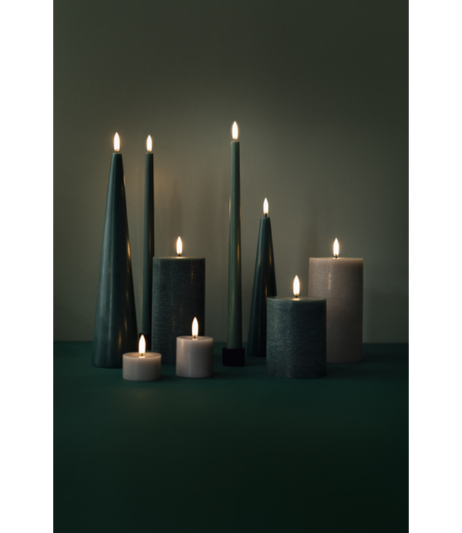 Uyuni Dinerkaarsen led- Groen-2-stuks - 2,3x32 cm