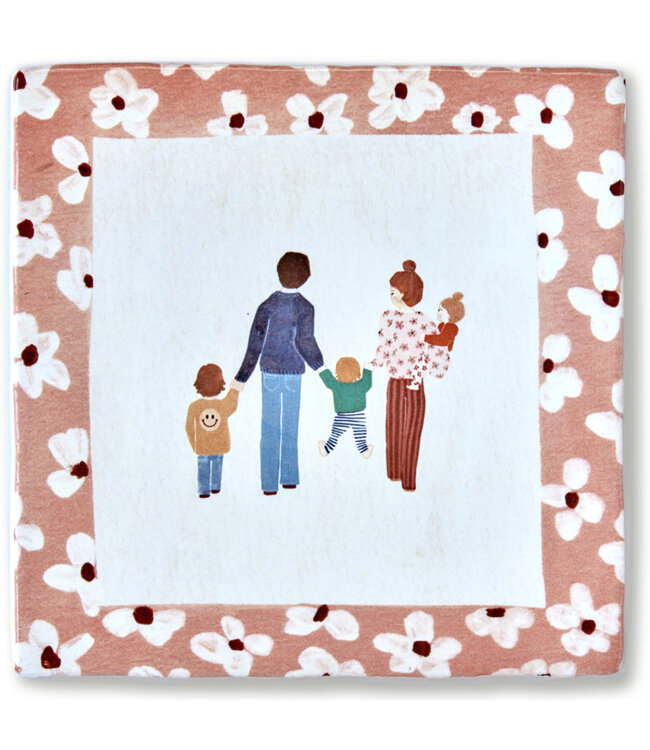 story tile Familyhood - Small 10x10cm