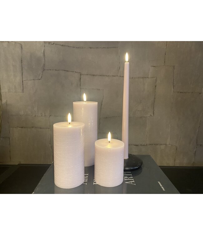 Uyuni Dinerkaarsen led- Lavendel- 2-stuks -  2,3x32 cm