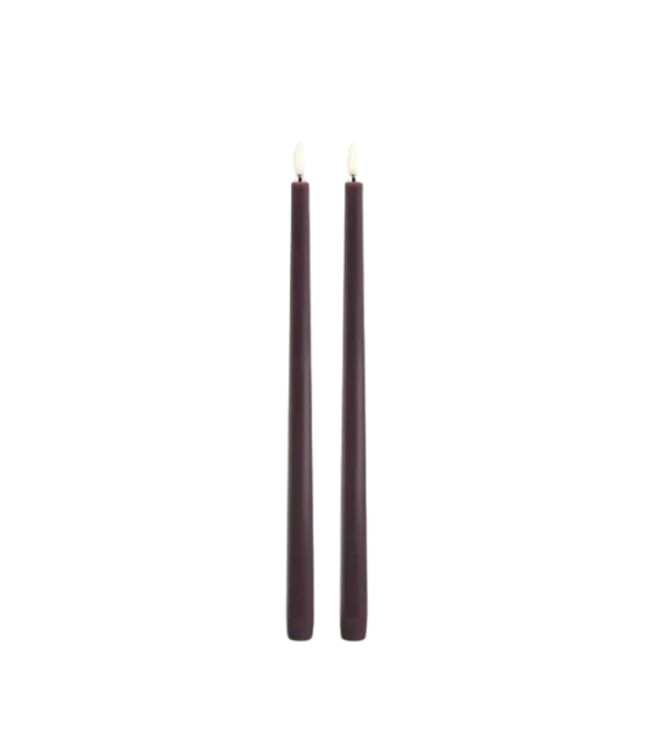 Uyuni Dinerkaarsen led, Pruim, 2-stuks  2,3x32 cm