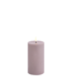 Uyuni LED stompkaars - Lavendel - rustiek-7,8x15  cm