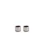 Uyuni Kaarsenhouder voor dinerkaarsen, chrome, 2-Pack, 3,25X2,32 cm