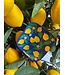 Giftcompany Love plate - mangohout- Citroen - 10x1,5x10cm