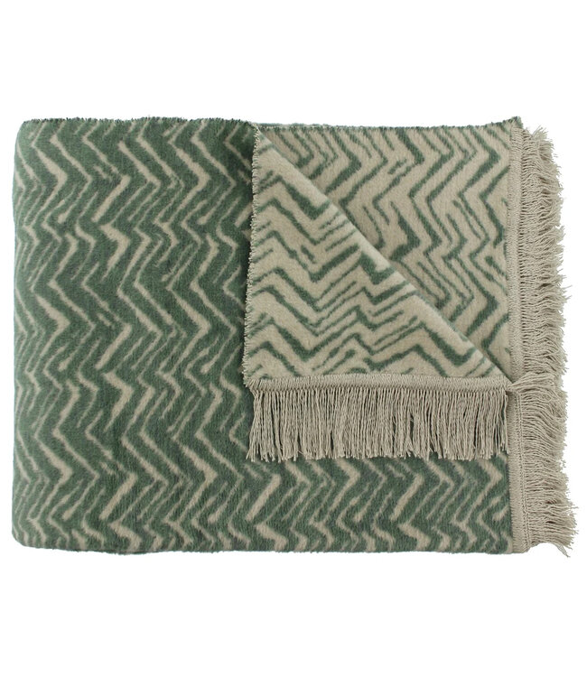 Claudi Plaid Sanny 150x200 cm Dark Mint