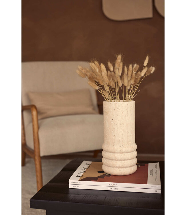 Molí vaas travertine