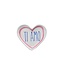 Giftcompany Love plate, hart , Ti amo,  11,5x1x10cm